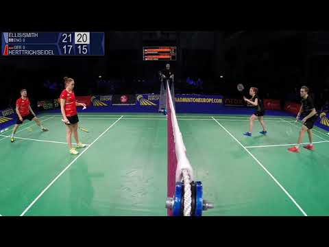 Match point - England (Ellis / Smith) vs Germany (Herttrich / Seidel) - EMTC 2019