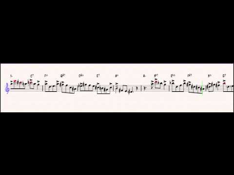 Countdown by John Coltrane - Alto Saxophone Solo by Ken Stubbs