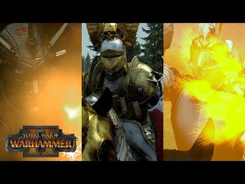 GIFTS of GOLD STEEL & POWDER - Empire vs Tomb Kings // Total War: Warhammer II Online Festag Special