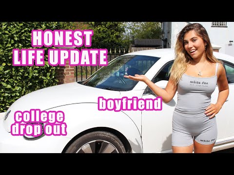 HONEST Life Update In My Car! Boyfriend, Pregnancy & College Drop Out Talk | Rosie McClelland