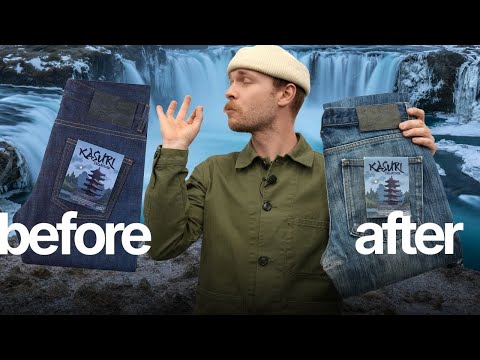 Waterfall Fades - Kasuri Selvedge Worn To Perfection Fade Review
