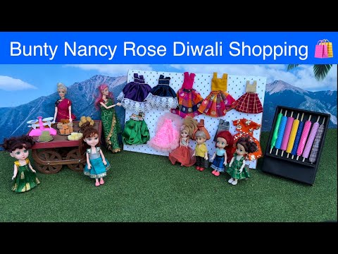 Bunty Nancy Rose Diwali Shopping 🛍 #chintu #classicminifood #diwali #shopping