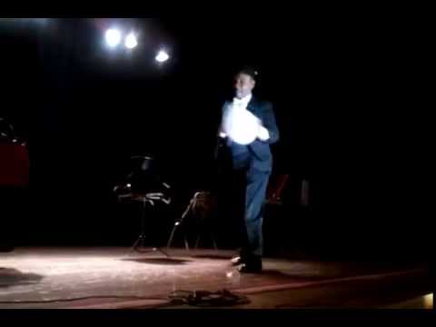 DOVE lifts out of balloon Hamilton MAGIC show