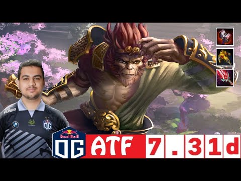 [DOTA 2] OG.ATF the MONKEY KING [OFFLANE] [7.31d]