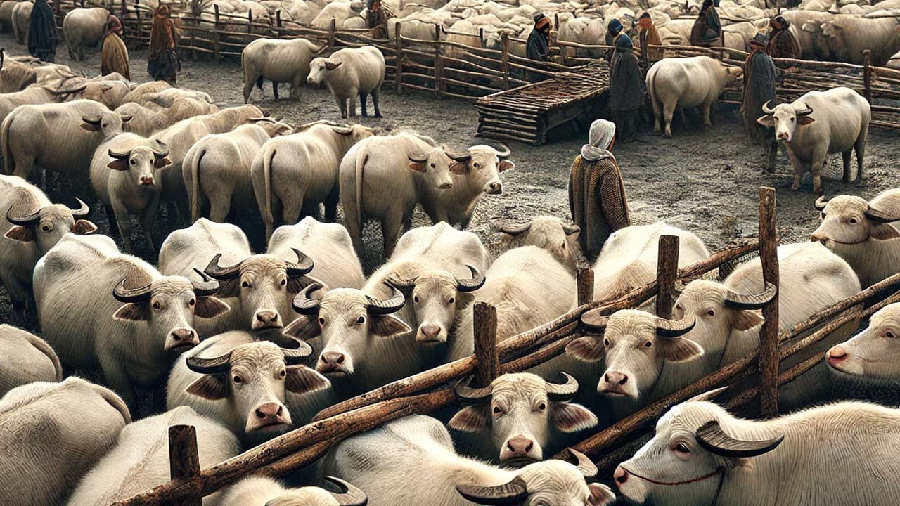 Como Os Agricultores Na China Rural Criam Milhões De Búfalos E Vacas