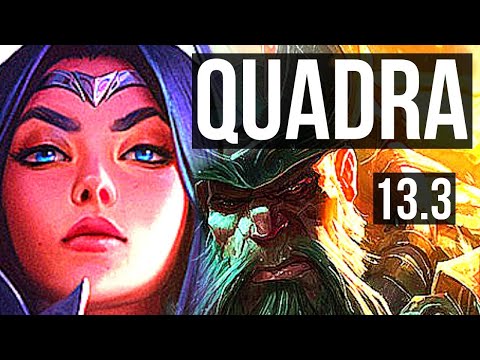 IRELIA vs GP (TOP) | Quadra, 6 solo kills, 1000+ games, Legendary | KR Challenger | 13.3