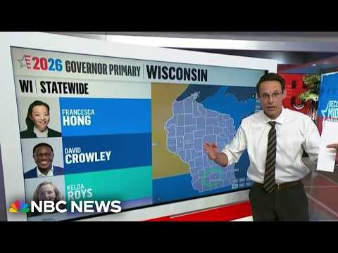 Kornacki previews ‘topsy turvy’ Wisconsin gubernatorial race between Francesca Hong & David Crowley