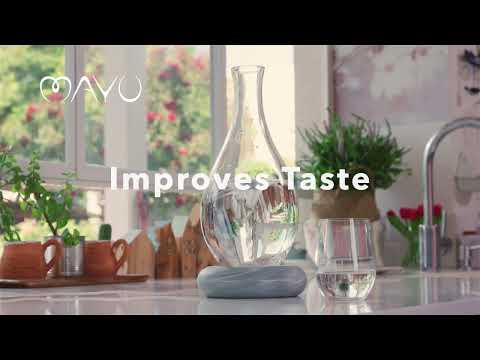 Beautiful, rebalanced, restructured water with MAYU Swirl