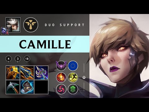 Camille Support vs Bard - EUW Master Patch 25.24