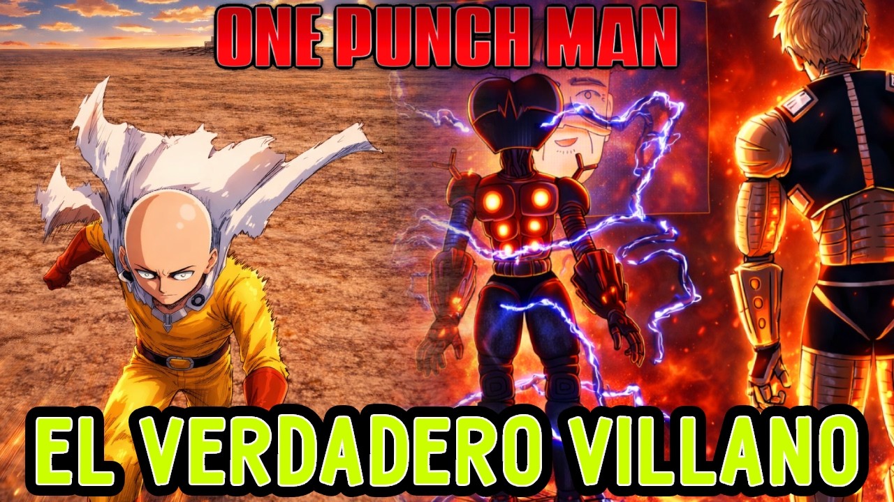 SAITAMA Discovers the TRUTH about GENOS! KUSENO is the MAD CYBROG - ONE PUNCH MAN webcomic 159