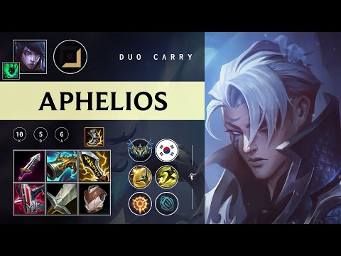 Aphelios ADC vs Ashe - KR Challenger Patch 26.01