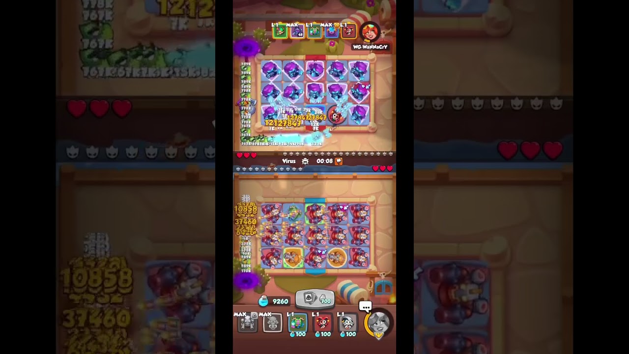 LVL 9 Robot Can Do What?? 200+ Mill Damage Game!! // Rush Royale