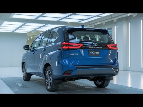 2025 Toyota Innova Hycross Blue SUV Style MPV | Full Showroom Walkthrough