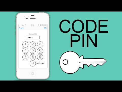 comment modifier code pin iphone 4