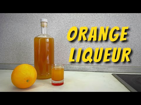 Orange liqueur in 5 minutes / Homemade alcohol