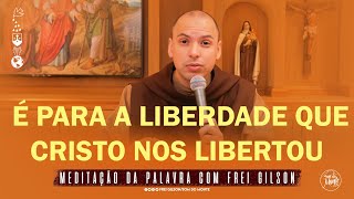 É para a liberdade que Cristo nos libertou | (Gl 5, 1-6) #180 - Meditação da Palavra