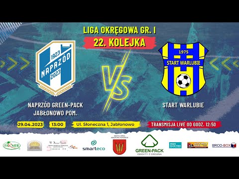 NAPRZÓD GREEN-PACK JABŁONOWO POM. - START WARLUBIE