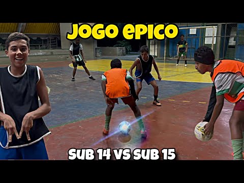 Jogo treino de futsal- sub 14 vs sub 15 🔥 (preparação para o campeonato)