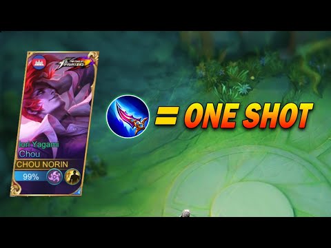 CHOU ONE SHOT BUILD 2023 SUPER INSANE DAMAGE | Build Top 1 Global