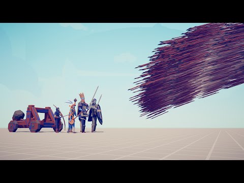 MEDIEVAL FACTION vs EVERY GOD - Totally Accurate Battle Simulator TABS