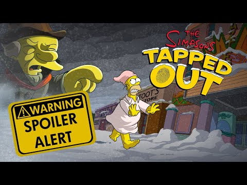 The Simpsons Tapped Out: Update Spoilers for next Christmas Update! (SPOILER ALERT)