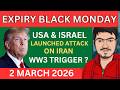 Nifty Bank Nifty Prediction For Tomorrow For Monday Usa Israel ATTACKED IRAN WW3 Coming