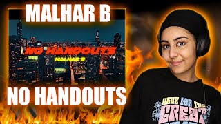 COLD! Malhar B - No Handouts (Official Music Video) [REACTION]