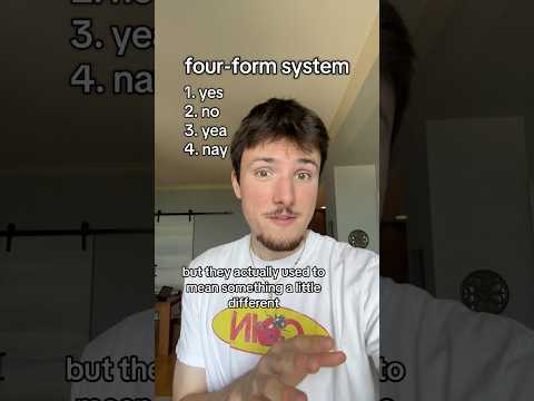 Some languages don’t have words for “yes” and “no!”