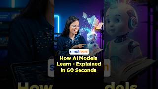 How AI Models Learn in 60 Seconds | AI Model Training | Neural Netwoks | #Shorts #simplilearn