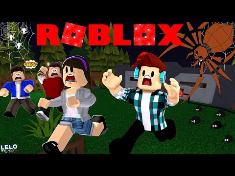 CUIDADO COM A ARANHA NO ROBLOX SPIDER