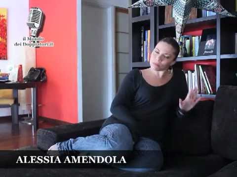 Interview with Alessia Amendola (2013) | enciclopediadeldoppiaggio.it
