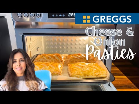AIR FRYER GREGGS STYLE CHEESE & ONION PASTIES | Hysapientia Air Fryer Oven