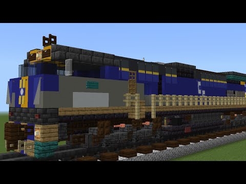 Minecraft CFCLA CM Class Locomotive Tutorial