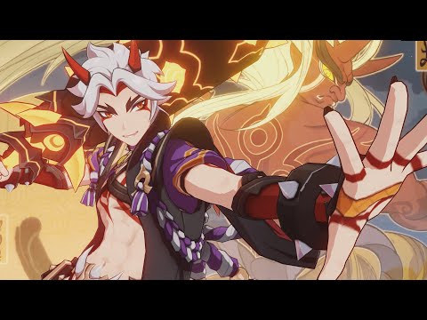 [NEW EVENT] Hidden Strife Dire Straits - MONO GEO C1 Itto & C6 Gorou Gameplay - Genshin Impact