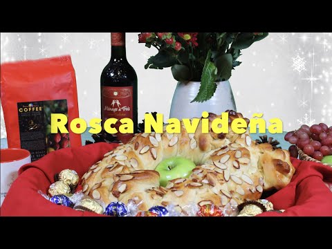 Rosca Navideña de Panama - Panamenian Christmas Bagel