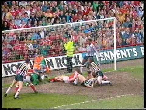 1991 05 19 Middlesbrough v Notts County Goals Play Off Semi Final 1st Leg