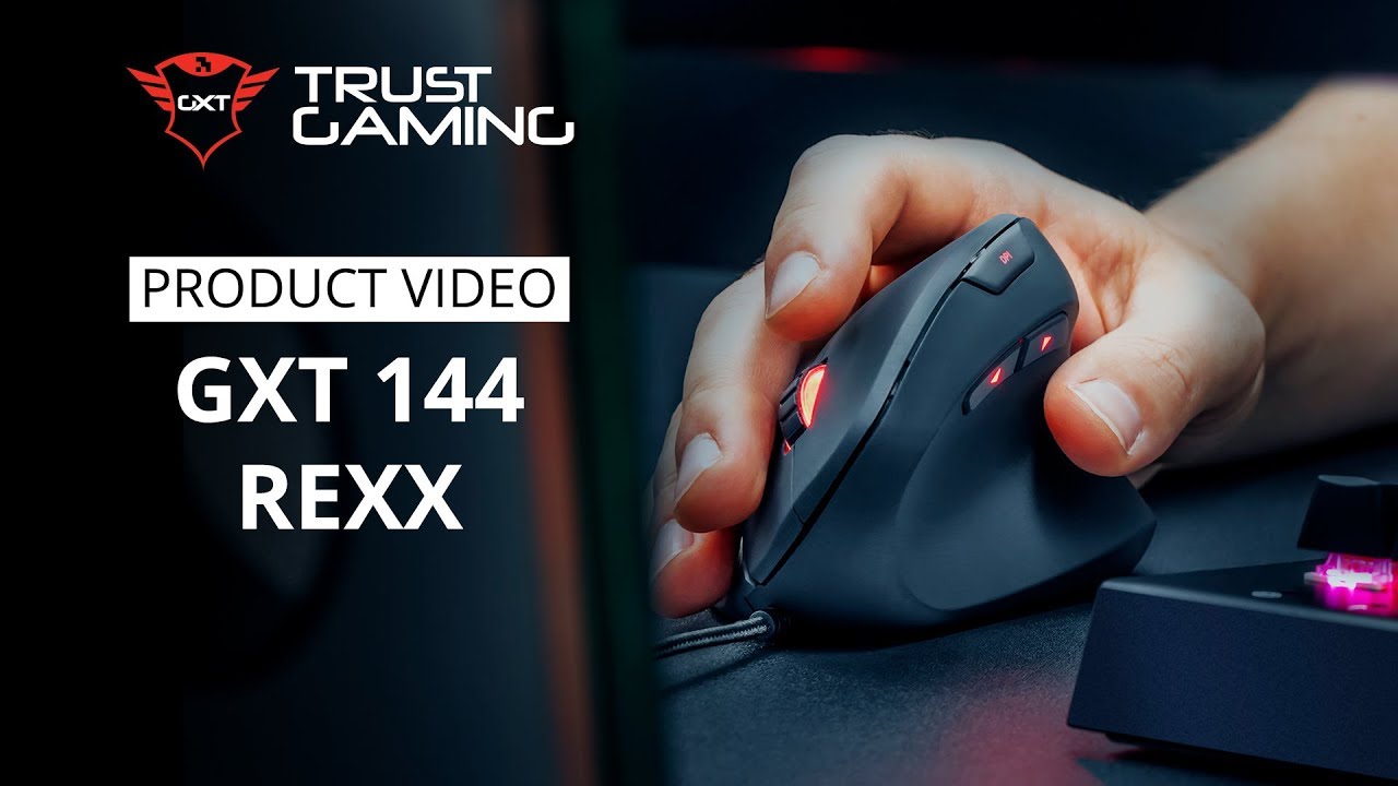 Trust Gaming-Maus GXT 144 Rexx Vertical