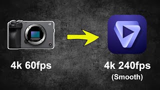 This Slow Motion Is INSANE | Topaz Video AI Frame Interpolation Tutorial And Workflow ft. Sony FX30 thumbnail