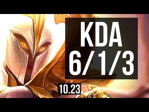Nemesis KAYLE vs SYNDRA (MID) | Rank 2 Kayle, 6/1/3, Dominating, Rank 17 | EUW Challenger | v10.23