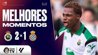 MELHORES MOMENTOS: RACING CLUB 2 X 1 ESPANYOL | LALIGA 26/27 | 10ª RODADA