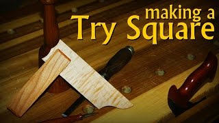 Make a Try Square - Woodworking Layout Tool