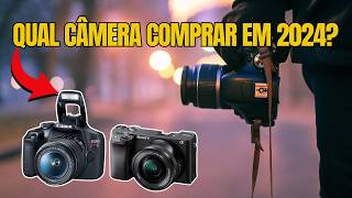 5 Melhores CÂMERAS FOTOGRÁFICAS 2024. Qual Câmera Comprar? Câmeras P/ Iniciantes e Profissionais.