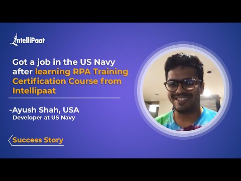 Intellipaat Reviews - RPA Developer Course | Career Transition | Got Job as a Developer - Ayush