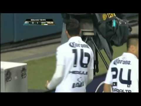 Seattle Sounders vs Santos 0-1 Semifinal Ida CONCA...