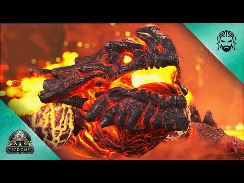 Stealing a Max Level Magmasaur Egg! - ARK Fjordur [E46]