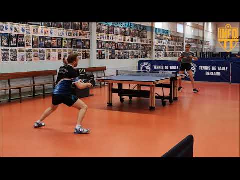 Nationale 3 - Phase 2 - Journée 7 - Lyon 7 TT Gerland 1 vs ASTT Miramas 2
