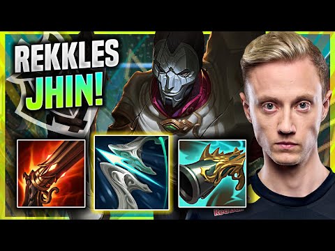 REKKLES IS A GOD WITH JHIN! - G2 Rekkles Plays Jhin ADC vs Varus! | Season 11