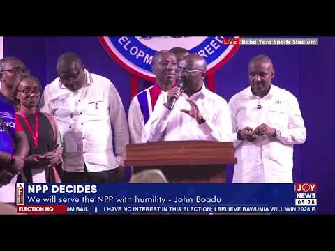 By the grace of God, we have had a very successful National Delegates Conference - Bawumia