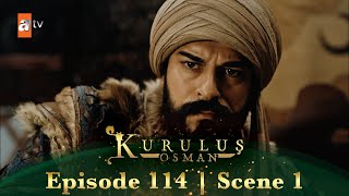 Kurulus Osman Urdu  Season 2 Episode 114 Scene 1  