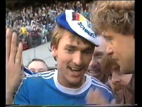 1987/1988 26. Spieltag  FC Schalke 04 - Borussia Dortmund